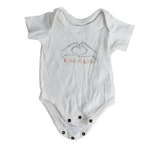 🖤 3/$25 SALE! 
Finn and Emma organic cotton one piece baby outfit 3-6 mo
